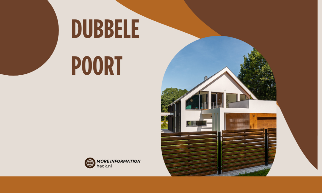 dubbele poort