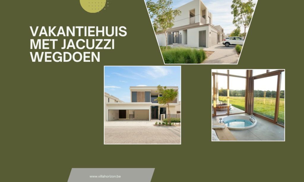 Vakantiehuis met jacuzzi wegdoen
